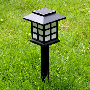 Luz solar LED para jardín, iluminación exterior para césped, impermeable, alimentada por energía solar, luz de suelo para jardín, villa, balcón. - Product Image 5