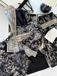 カスタムレギュラー刺繍サテンパジャマセット2ピース女性用シルク高級ブランク寝間着セットナイトガウン用 - Product Image 4