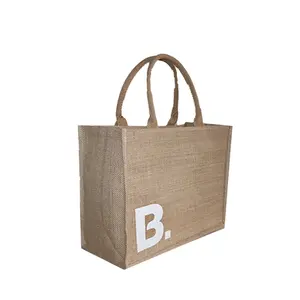 حقيبة من الكتان المطبوع بالحرير المعاد تدويره مخصصة من المُصنع في الصين للبيع بالجملة