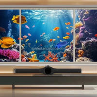 Pantalla LED de Alto Rendimiento P0.9 para Montaje en Pared, Panel de Pantalla LED 16:9 COB MiniLED/MicroLED 4K HDR10+ Video Wall 0.93mm