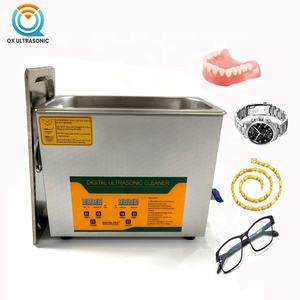 Machine de nettoyage <span class=keywords><strong>à</strong></span> <span class=keywords><strong>ultrasons</strong></span> électrique nettoyeur de lavage <span class=keywords><strong>à</strong></span> vibration haute fréquence réservoir 10L 80KHz 304 <span class=keywords><strong>lunettes</strong></span> de bijoux en acier inoxydable - Product Image 6