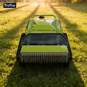 Tagliaerba Cingolato Intelligente Wireless da 5,5L con Telecomando e Protezione da Sovraccarico per la Gestione del Terreno in Frutteto - Product Image 1