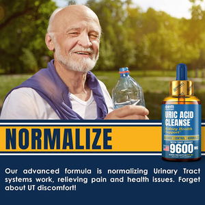 OEM Gouttes liquides nettoyantes à l'acide urique Suppléments Santé rénale Confort articulaire et désintoxication Acide urique liquide de soutien pour adultes - Product Image 5