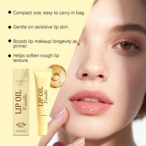 วานิลลา พลัมพ์ ลิป ออยล์ 15 กรัม รับผลิตแบบ OEM แบรนด์ส่วนตัว บำรุงริมฝีปากให้ชุ่มชื้น คอลลาเจน เพิ่มความอวบอิ่ม เงางาม วีแกน - Product Image 5