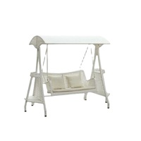 Vente en gros de meubles d'extérieur avec balcon, patio, jardin, hamac en rotin et osier, balançoire moderne avec support pour les loisirs