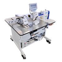 Machine à coudre automatique à gabarit SOMAX SM-15V/S pour poche fourche, convertible en machine à coudre à point noué à gabarit