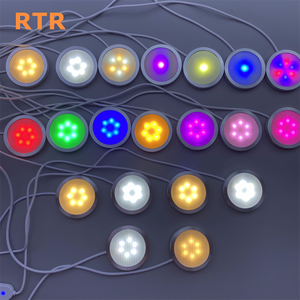 Usb RGB LED dưới tủ 3D in Puck ánh sáng điều khiển từ xa Kệ chiếu sáng cho bambu phòng thí nghiệm LED Đèn Kit Đèn vỏ Led Cơ sở ánh sáng - Product Image 6