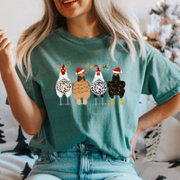 Transferts thermiques personnalisés de haute qualité pour t-shirts, vêtements, impressions sur écran, autocollants, transferts DTF de Noël.