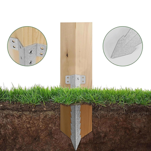 Supports de traverses de chemin de fer sur mesure, bordures robustes pour allées, piquets de traverses de chemin de fer en acier galvanisé - Product Image 6