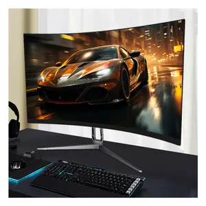 Vibrant 165Hz LED 32 inch MVA 3440x2160 HD-MI USB UltraWide 34 inch màn hình cong 4K 165Hz chơi game-Ngâm cuối cùng