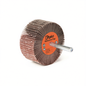 Ttake Abrasive Flap <b>Wheel</b> 40x5 Mm 6 Mm Shaft 180 Grit For <b>Grinding</b> - Product Image 2