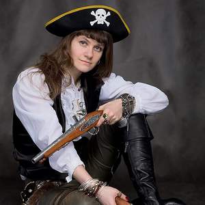 Halloween escuela jugar teatro fiesta Tri esquina Tres Esquinas bucanero disfraz accesorio <span class=keywords><strong>sombrero</strong></span> Tricorn pirata <span class=keywords><strong>sombrero</strong></span> - Product Image 2