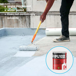 Peinture d'étanchéité pour toiture en caoutchouc à base de PU, facile à appliquer, pour réparation de fuites multi-surfaces, intérieur/extérieur, revêtement de toiture moderne - Product Image 3