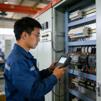 Transformateur triphasé sec d'occasion de 500 kVA, norme IEC/ANSI, faible bruit, 10 kV/0,4 kV pour la distribution d'énergie commerciale/industrielle