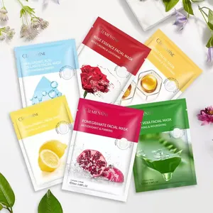 Wholesale Natural Best Brightening Hydrating Sheet Facial Mask Skin Care Fruit Face Mask