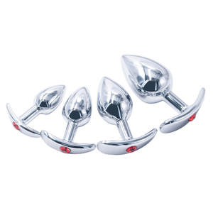 Интимные игрушки для пар: анальные и вагинальные пробки из металла разных размеров для женской мастурбации - Product Image 5