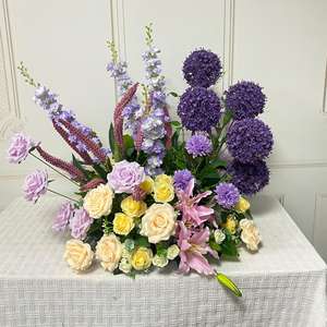 Arreglos Florales Artificiales Modernos, Tallos de Vegetación, Centros de Mesa para Bodas, Decoraciones para Fiestas, Flores para el Suelo de la Boda - Product Image 2