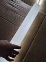Tuyau en acrylique PMMA personnalisé, 50 m, grand diamètre pouce, opale, blanc, fonte, imprimé, tube personnalisé