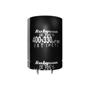 Condensador Original de Aluminio de 1.2 mF 400VXT1200MEFCSN35X55, Tipo Through Hole, 1.2MF 20% 400V SNAP TH - Product Image 1