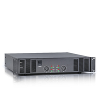 Amplificador de Potencia Profesional de 2 Canales Clase H, 1500W Estéreo, Metálico, Montaje en Rack 2U, Duradero, Portátil, Sistemas de Sonido Envolvente