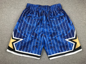 Shorts de Basquete dos homens de alta Qualidade Listrado Atacado Wang Yan de Secagem Rápida Respirável Shorts Mágicos Bordado Plus Size - Product Image 2
