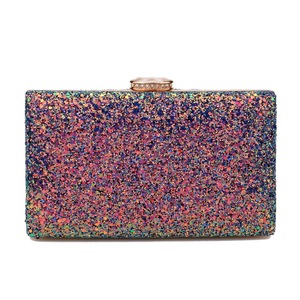 Cross-border for Explosive Sequins Women's High-end Feeling <b>Clutch</b> Bag Polyester Celebrity Dress Evening Bag Tanjing - Product Image 1