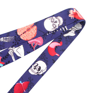WOWEI 17,7 poliéster cuello cordón autopsia forense patólogo médico ID insignia titular teléfono móvil Pin Correa órganos - Product Image 4
