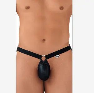 Paton personalizado baramente-há olhar de todos os ângulos pau-meia jockstrap preto gays músculo pulseira de piada