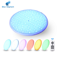 Vente flash : Ampoule LED Par56 remplie de résine, 12V, IP68, étanche, RGB, lumière colorée pour piscine sous-marine