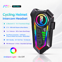 Casque de moto avec écouteurs sans fil étanches à réduction de bruit ultra performante et compatibles avec tous les casques