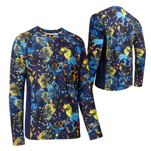 Prix raisonnable, haute qualité, imperméable, coupe-vent, polyester, coton, UPF 50, séchage rapide, respirant, manches longues, performance, pêche - Product Image 3