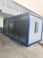 Assemblage facile fabriqué en Chine maisons préfabriquées solides ignifuges matériau en acier pour bureau salon chambre boutique cuisine salle de bain utilisation