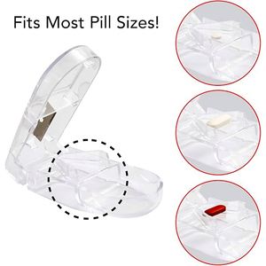 Cortador de Pastillas Personalizado, Material Ecológico, Caja Divisora de Tabletas, Cuchilla Metálica Afilada, Estuche Cortador de Medicamentos, Mini Cortador de Vitaminas - Product Image 3