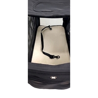 Poussette portable double couche à dimensionnement personnalisable pour animaux de compagnie Caractéristiques pliables et étanches Options réglables disponibles