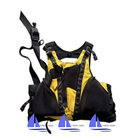 Gilet de sauvetage professionnel marin personnalisé, durable, en mousse EPE, tissu Oxford, certifié CE/ENISO12402, jaune réfléchissant, pour la mer
