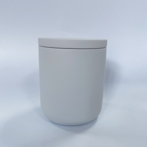 Cá Nhân Tùy Biến Xi Măng Thơm Nến Jar Nến Bê Tông Jar Với Nắp Cho Valentine Củ<span class=keywords><strong>a</strong></span> Ngày Trang Trí - Product Image 4