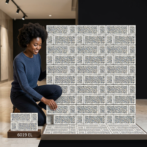 Azulejos de Pared de Cerámica de Lujo Marca Vistaar, Diseño Elevado, 250x375mm, Precio de Fábrica en India - Product Image 2