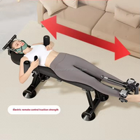 Banc de traction électrique portable professionnel pour la thérapie à domicile, appareil de décompression cervicale et lombaire, banc pour les jambes