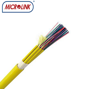 Multi core 4/6/12/24/48/96 core GJPFJV <span class=keywords><strong>SM</strong></span>/MM cavo a fibre ottiche per interni con cavo ottico di distribuzione Buffer stretto - Product Image 5