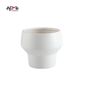 Nordic Decor Matte Round <strong>Cute</strong> Small Clay Succulent Flower Pot Ceramic Planter Pots for <strong>Plants</strong> Succulent - Product Image 5