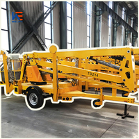 10m 12m 14m 16m hydraulique araignée ascenseur remorquable aérien travail télescopique homme ascenseur flèche ascenseur