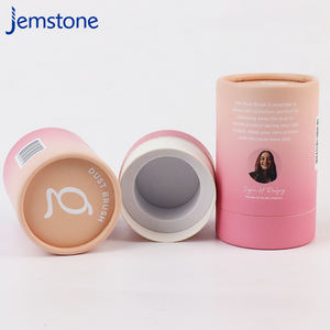 Tube de papier d'emballage imprimé en couleur personnalisée biodégradable de haute qualité avec couvercle - Product Image 4