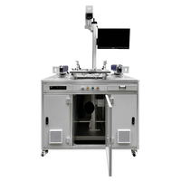 Nouvelle machine de marquage laser à fibre MOPA 4-en-1 haute précision avec prise en charge DXF pour le retrait de moule de cadre C d'ordinateur portable et le marquage QR
