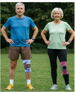 Ajustable à 360° °   Genouillère enveloppante à sangle pour femmes et hommes, pour le ménisque - Product Image 5