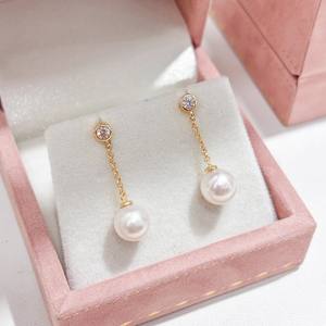 22050DIY Accessoires en argent pur S925 avec perles, support vide, boucles d'oreilles rondes en or et argent avec clous d'oreille DIY de 7 à 13 mm - Product Image 3