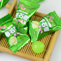 Bonbons durs Hongyuan nostalgiques au goût aigre-doux de peau de mandarine, goyave et prune, en sachet de 355g, enrobés, pour mariages, décorations de boîtes entières, Halal