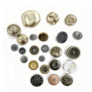 Nút vải tùy chỉnh cho quần áo | hai phần may trên nút chụp bằng kim loại bằng đồng cho hàng may mặc và phụ kiện - Product Image 5