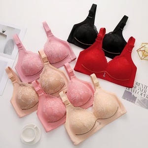 Reggiseni da donna plus-size all'ingrosso della fabbrica, biancheria intima del petto raccolta di alta qualità, reggiseni comodi senza cerchi. - Product Image 2