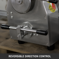 Machine à pâte feuilletée commerciale avec convoyeur réversible pour pâtisserie, en acier inoxydable, modèle de table, vente en gros