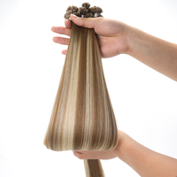 Extensions de cheveux naturels vierges Lanxun à pointes pré-collées en kératine, doux et naturels, avec cuticules alignées – Meilleures ventes